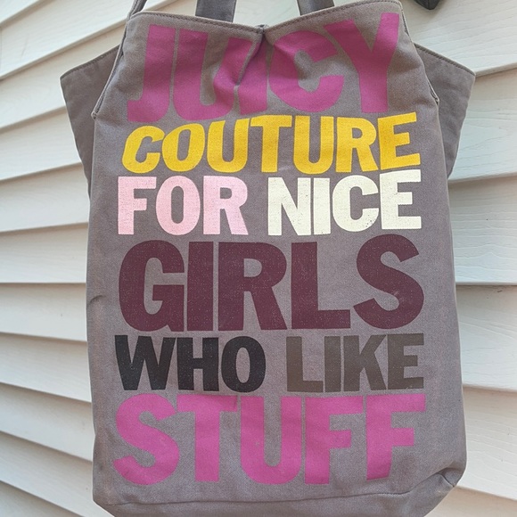 Juicy Couture Bags Juicy Couture Overnight Bag Gray In Color Poshmark